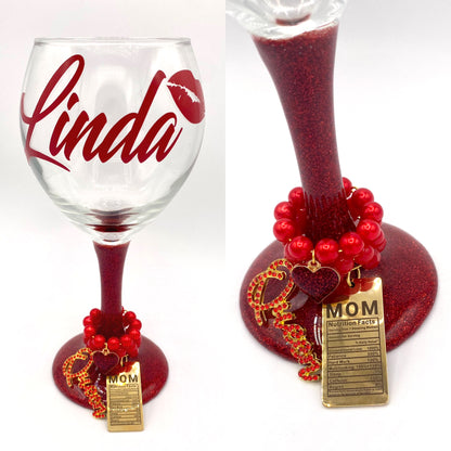 13.5 oz Mini Charm Wine Glass